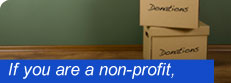 If you are a non-profit